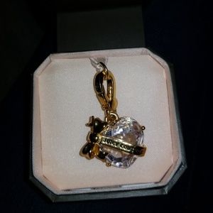 Juicy couture gold heart charm